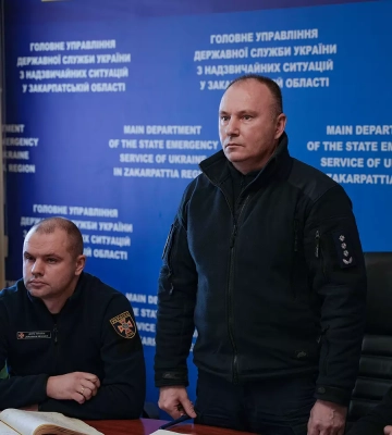 Закарпатським рятувальникам представили нового керівника