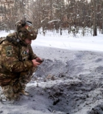 Біля колій на Рівненщині знайшли міни, які скинув російський "Шахед" (ФОТО, ВІДЕО)