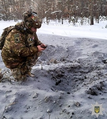 В Ровенской области дроны РФ сбросили взрывчатку возле железной дороги