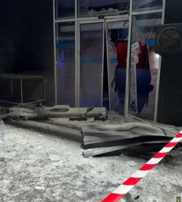 Комбінований удар по Києву 20 січня: поліція показала наслідки обстрілу на Лівому березі