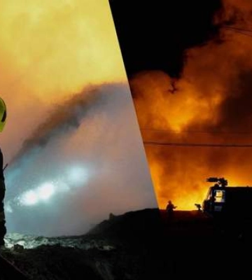 Россияне нанесли удар по объекту на Полтавщине: вспыхнули пожары