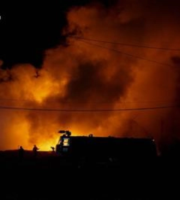 Вночі росіяни завдали удару по промисловому об'єкту на Полтавщині