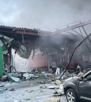 Росіяни завдали удару по промисловому об'єкту на Полтавщині