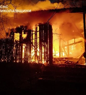 Дідусь загинув під час пожежі на Миколаївщині