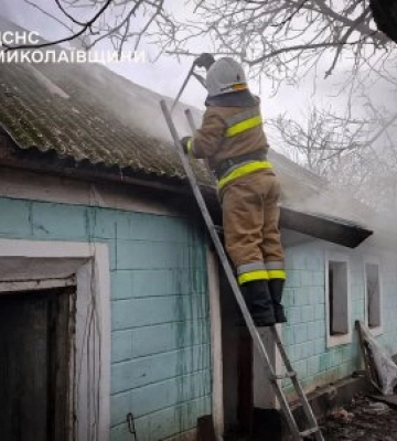 Дідусь загинув під час пожежі на Миколаївщині