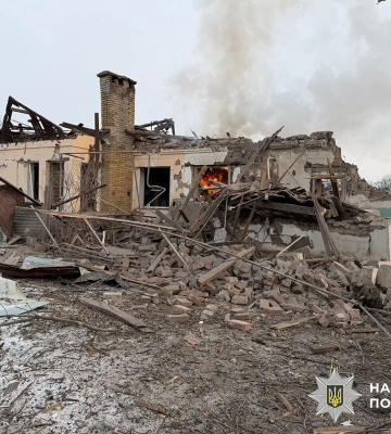 Нічний обстріл Краматорська 20 січня російські війська атакували громаду дронами