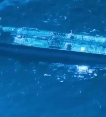 США захватили российский танкер Sagitta в Карибском море. ВИДЕО