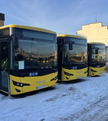Київ випускає на маршрути ще 20 нових автобусів