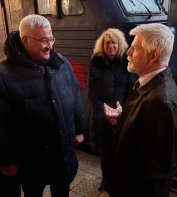 Президент Чехії прибув до Києва