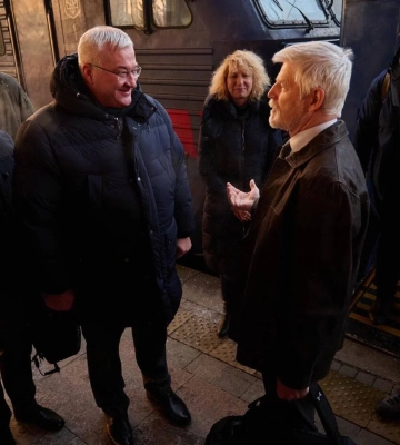 Президент Чехії прибув до Києва