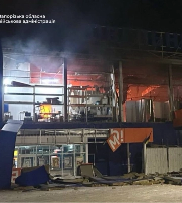 Один человек получил ранения в результате российской дроновой атаки по Запорожью