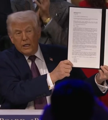 Трамп в Давосе запустил свой Совет мира, где нет главных европейских союзников