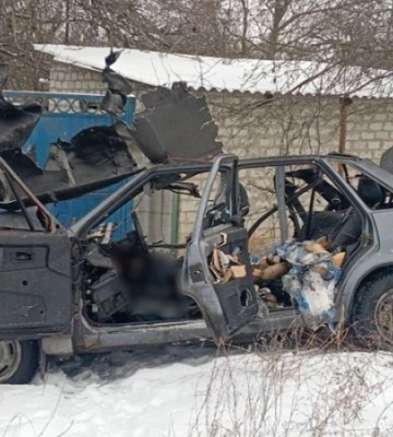 На Харківщині через удар російського дрона загинули двоє волонтерів і поранено цивільного