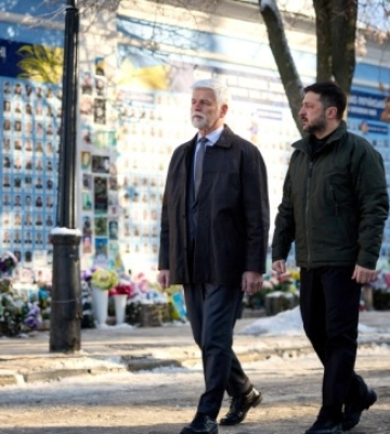 Зеленський і Павел у Києві вшанували памʼять полеглих воїнів