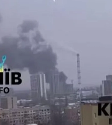 В Святошинском районе Киева возник пожар на территории складов, может ухудшиться состояние воздуха - власти