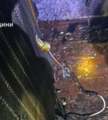 Чоловіка госпіталізували внаслідок пожежі у Соснівці