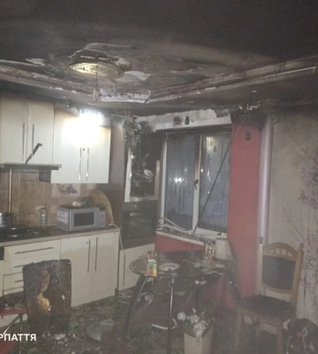 Через пожежу у багатоповерхівці в Мукачеві загинув чоловік