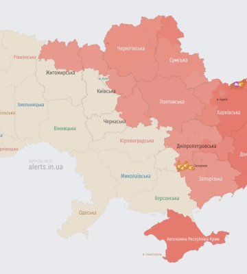 Ворог атакує "Шахедами": вибухи прогриміли у Харкові та Черкасах