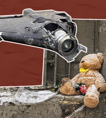 Обстрел Киева: есть попадания, обломки упали возле жилых домов