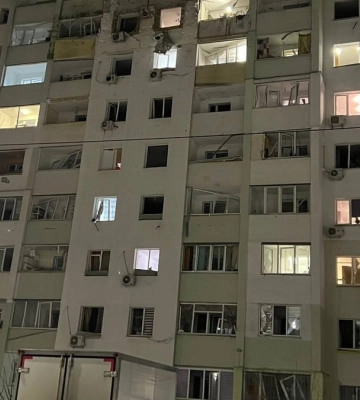 Вночі окупанти вдарили по Харкову: є влучання у житлові багатоповерхівки