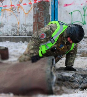 У Києві вилучили та знешкодили нездетоновану бойову частину ракети "Іскандер-М"