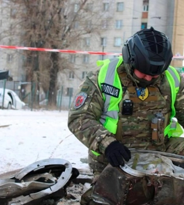 Полиция обезвредила Искандер-М, упавший в Киеве