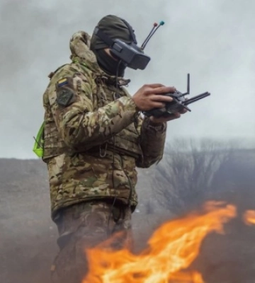 Пограничники с помощью БПЛА взяли пленного