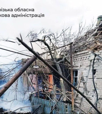 ОВА: В Запорожской области ранена женщина, враг нанес удары по 32 населенным пунктам
