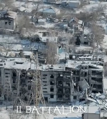 Дронарі 101-ї бригади показали, як виглядає Куп’янськ сьогодні. ВIДЕО