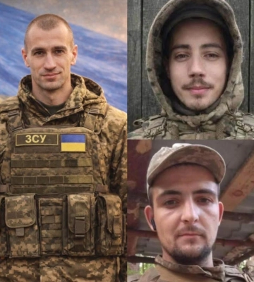 На Рівненщині віддали останню шану трьом полеглим Захисникам