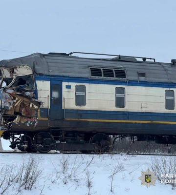На Житомирщині зіткнулися вантажівка та потяг - поліція встановлює обставини ДТП