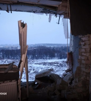 Атака БПЛА на Харьков: появились фото последствий