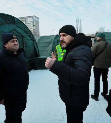 Під час аварійно-відновлювальних робіт на одному з енергетичних обʼєктів Києва загинув рятувальник-верхолаз