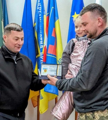 Рівненський Захисник отримав «Хрест Клима Савура»