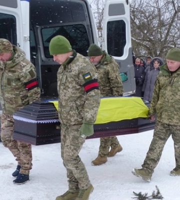 На Волині попрощалися із гранатометником Олегом Оменюком 