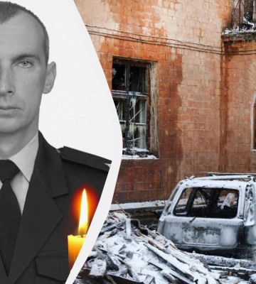 Помер рятувальник, який постраждав від повторного удару росіян по Києву 9 січня