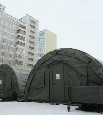 В Киеве работают четыре теплопункта УКК