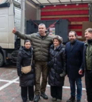 Перші генератори від польського збору «Тепло з Польщі для Києва» доставлено до столиці