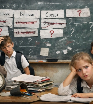 В оккупированном Харцызске родители жалуются на хаос в школе №24