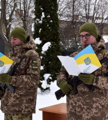 У Волинському прикордонному загоні – поповнення: новобранці склали присягу 