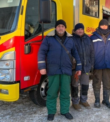 Як луцькі комунальники допомагають Києву відновлювати тепло після російських атак