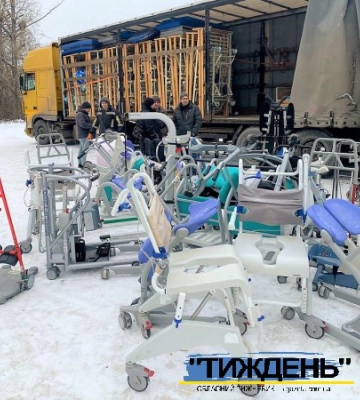 Шведські благодійники передали реабілітаційне обладнання для Тростянецької лікарні