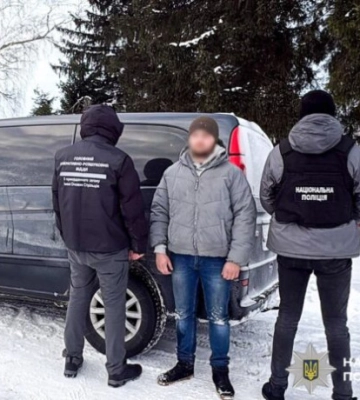 На Рівненщині затримали чоловіка за сприяння незаконному перетину кордону