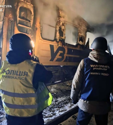 В атакованому росіянами на Харківщині пасажирському поїзді загинули троє людей 