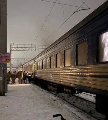 Вцілілі вагони поїзда Барвінкове — Львів, Чоп продовжили рух на захід
