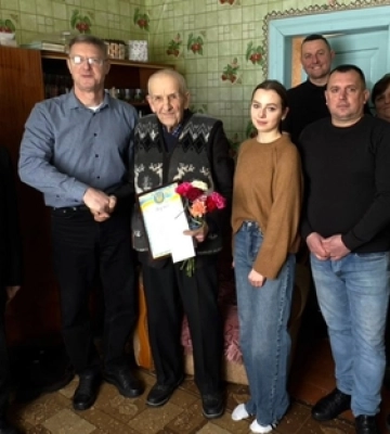 Довгожителька з Волині приймала вітання з нагоди 95-річчя