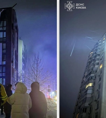 В Киевской области дрон попал в многоэтажку: погибла супружеская пара