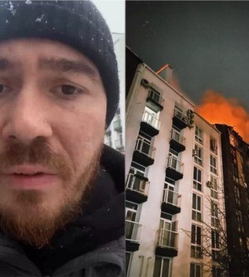Фронтовий кореспондент Радіо Свобода виніс на руках 4-річну дівчинку з палаючої квартири після влучання російського дрону