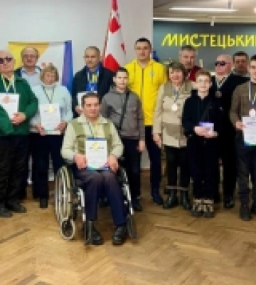 На Волині визначили найкращих шахістів серед спортсменів з інвалідністю