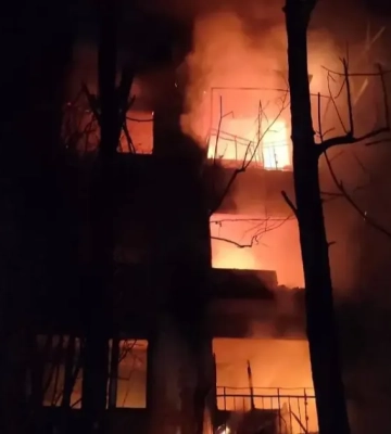 В Днепропетровской области 2 пострадавших, горел дом культуры и кафе